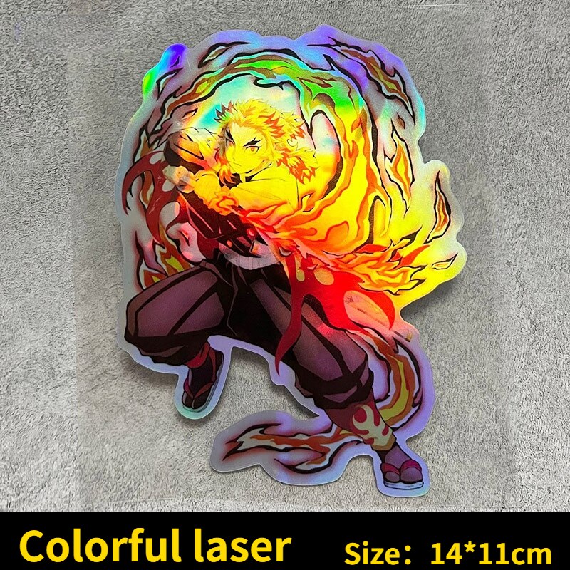 Holographic Iconic Anime Stickers