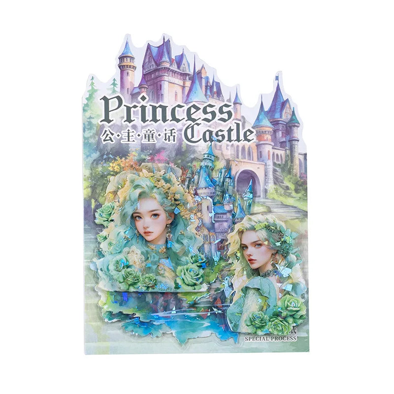 Kawaii Princess Castle Holo Stickers