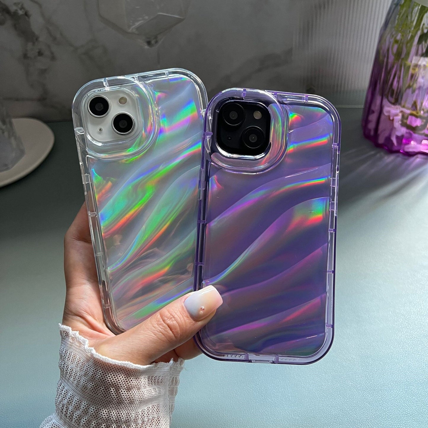 Holographic Luxury iPhone Case