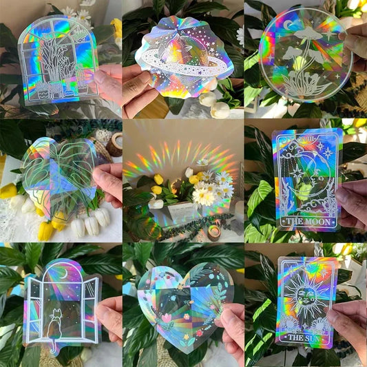 Rainbow Sun Catcher PVC Self Adhesive to Glass