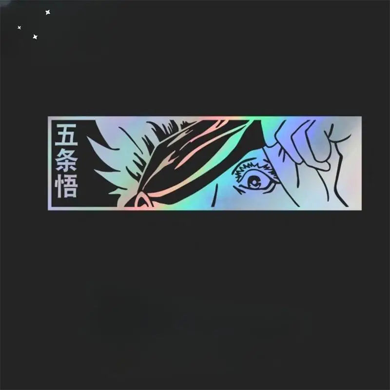 Jujutsu Kaisen Reflective Car Stickers