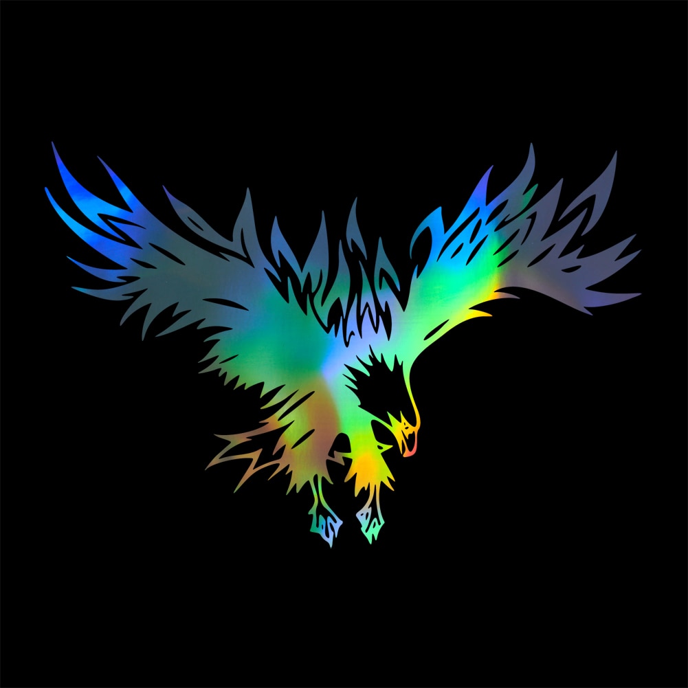 Holographic Eagle Sticker