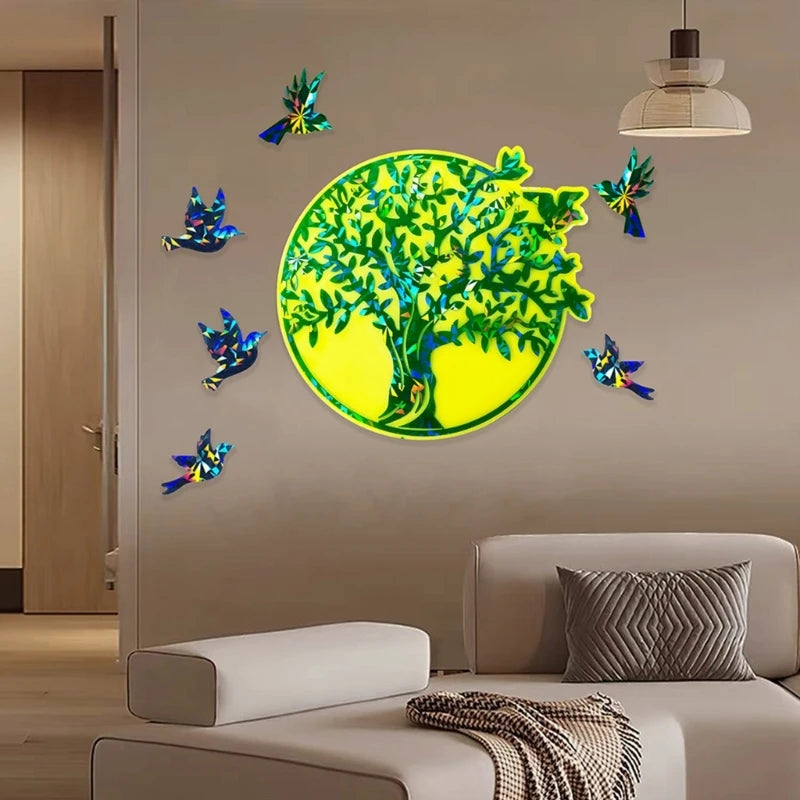 Diy Holo Tree of Life Wall Sticker Silicone Mold