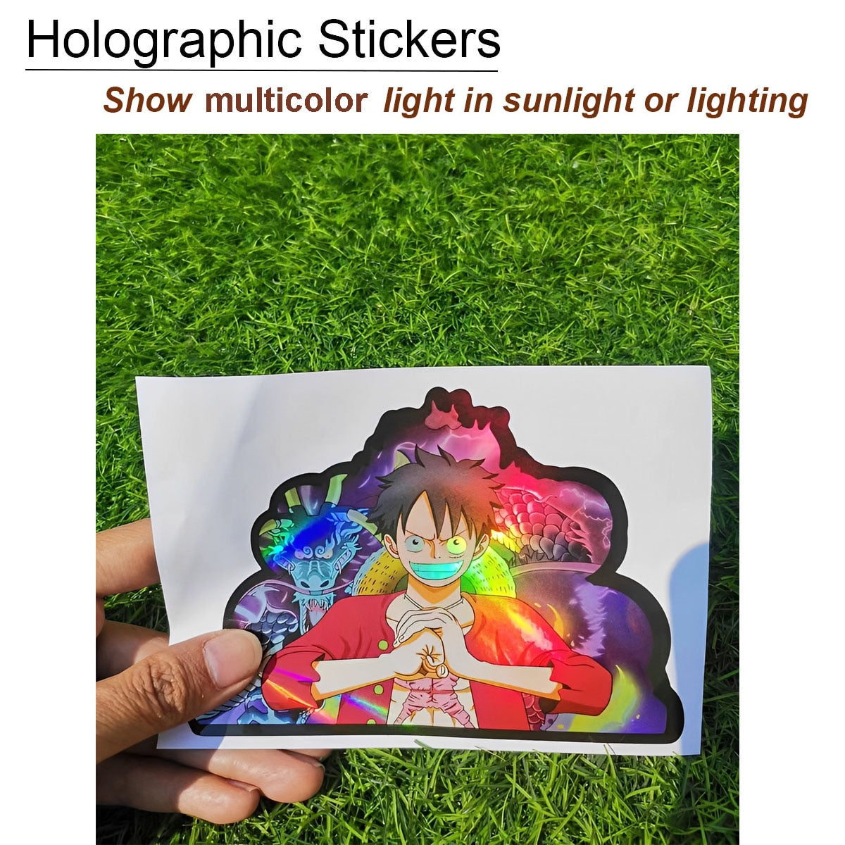 Holographic Anime Stickers