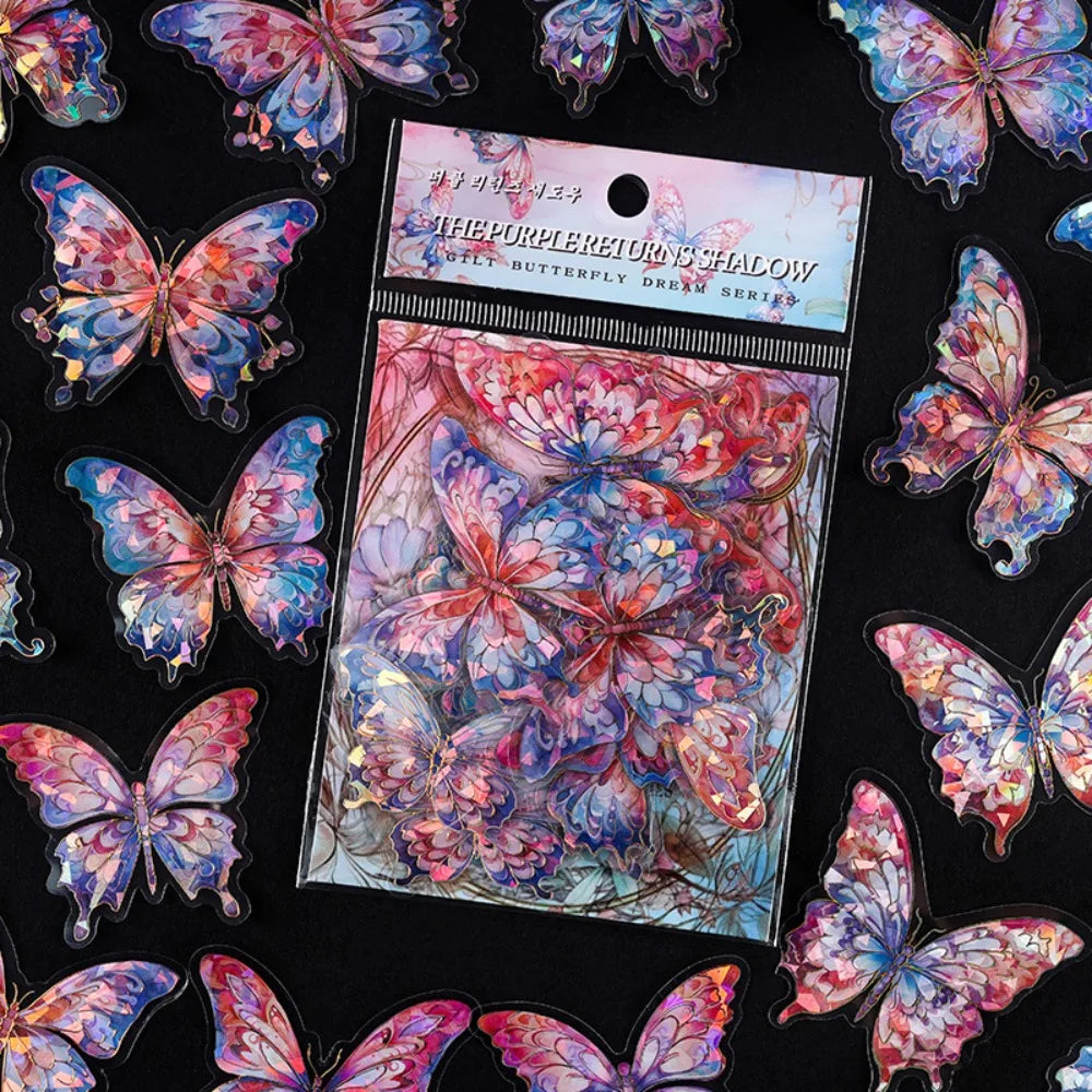 Exquisite Holo Butterfly Stickers