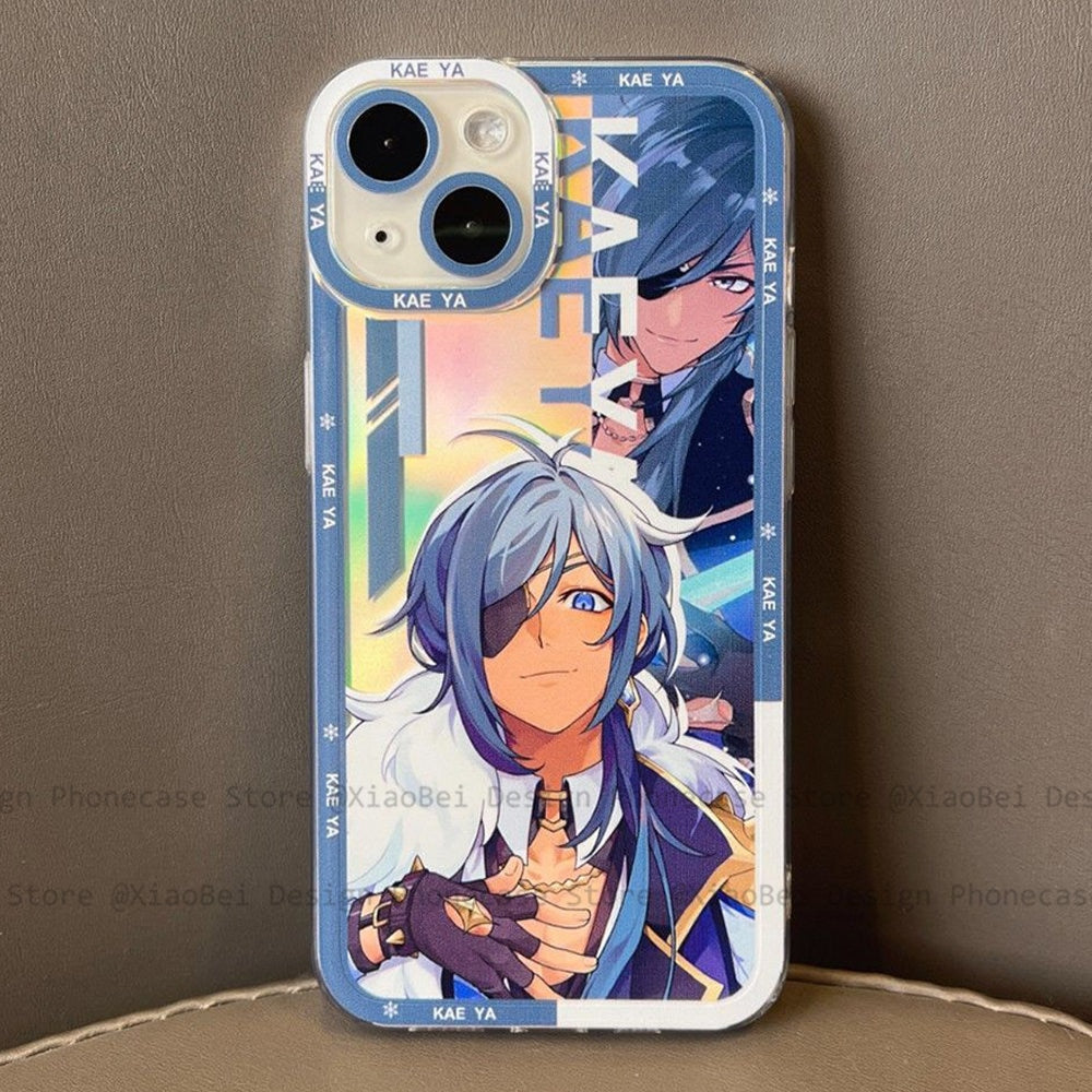 Holo Genshin Impact Kaeya iPhone Case