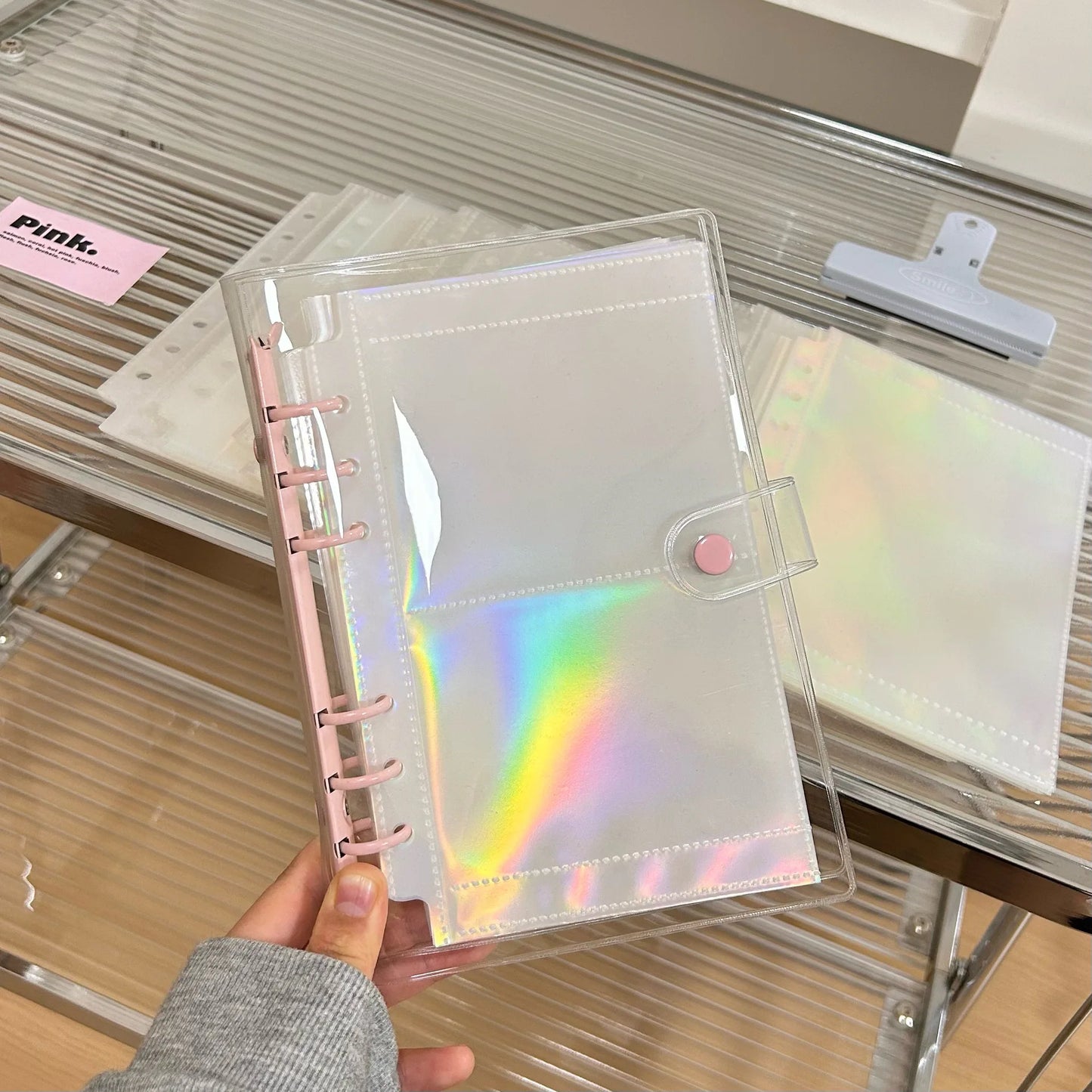 Holo A6 Binder Photocards Holder