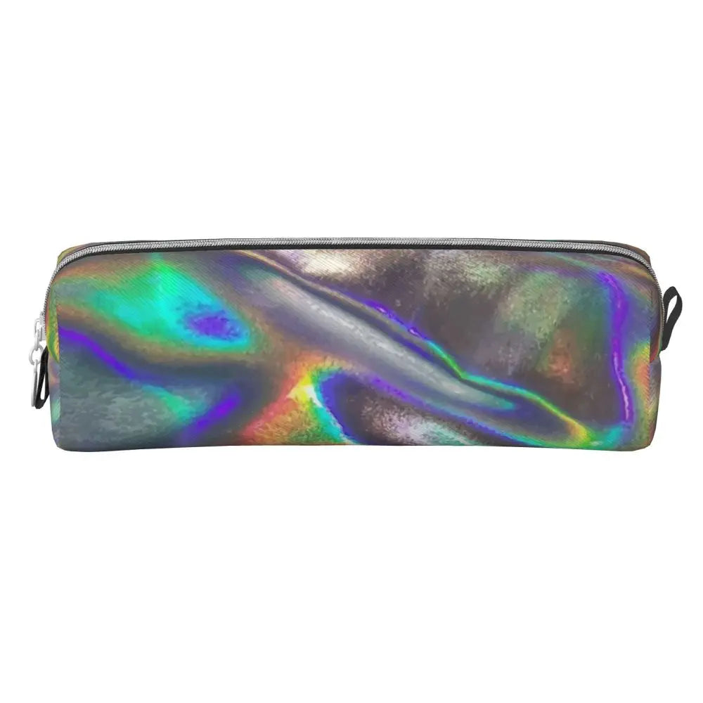 Holo Print Foil Metallic Pencil Cases