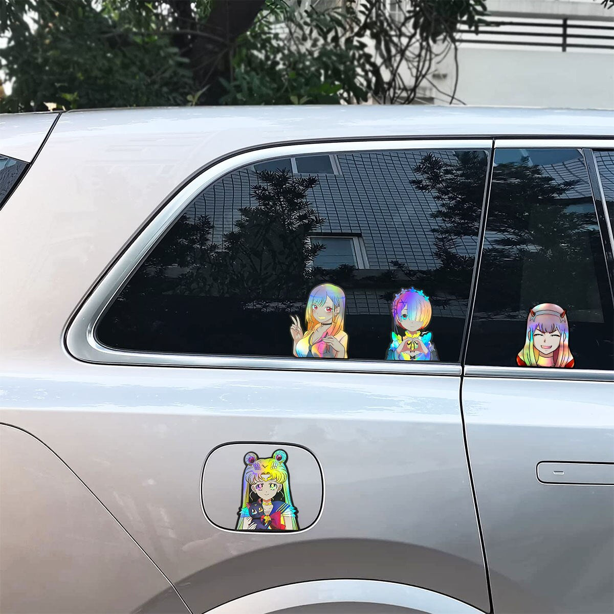 Sailor Moon / Kitagawa Marin / Rem ZERO Holographic Stickers Anime