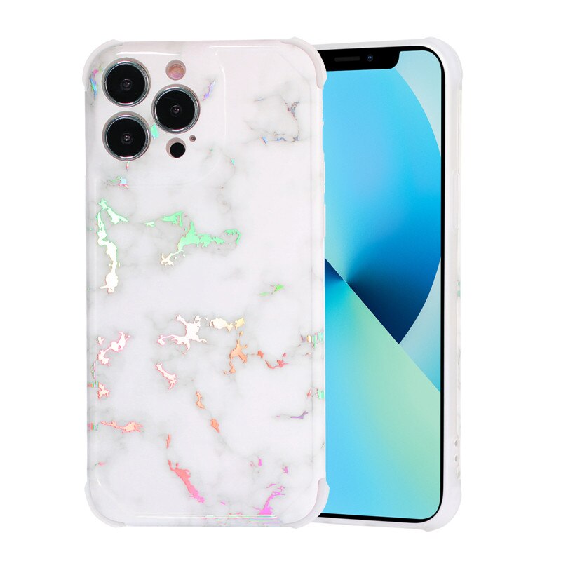 Holo Glossy Marble Samsung Phone Case