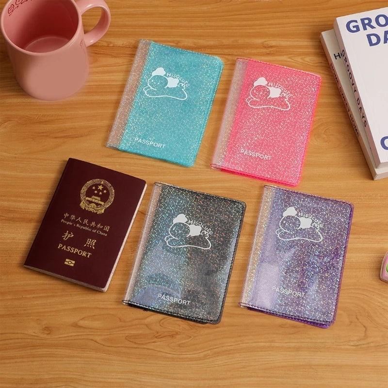 Holographic Passport Cover