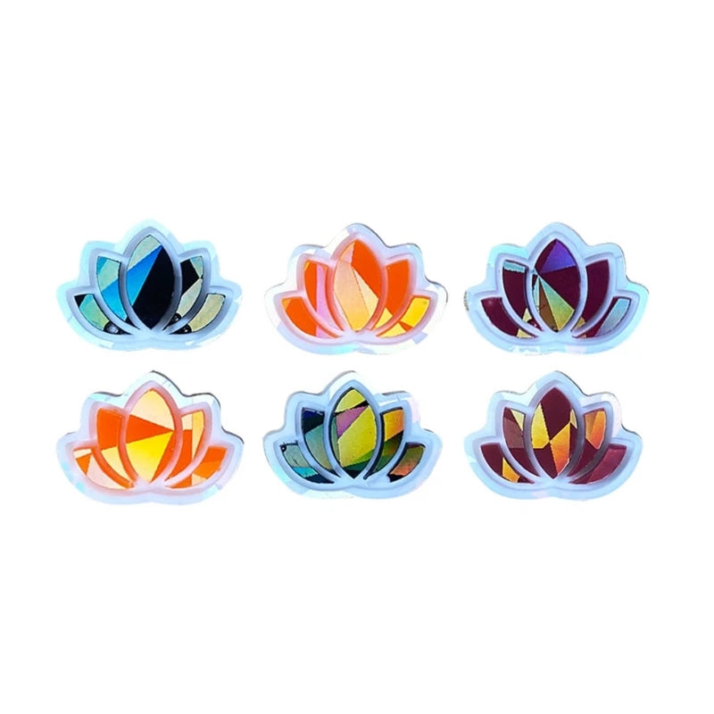 Holo Flower Earring Resin Mold