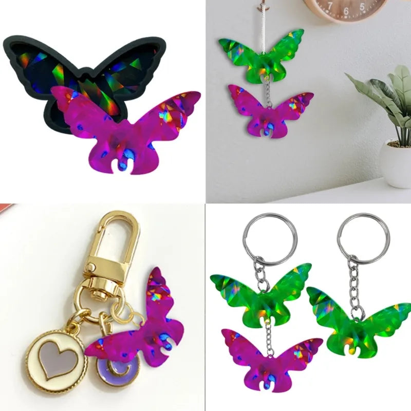 Holo Goldfish/Moth Pendant DIY Silicone Mold