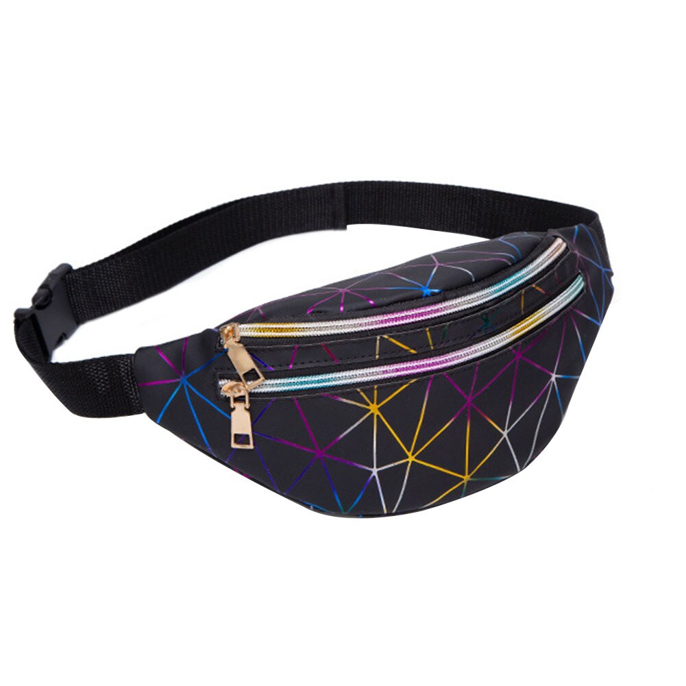 Holographic Fanny Pack / Beach Bum Zip Waist