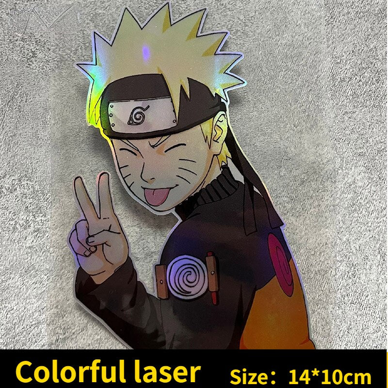 Holographic Iconic Anime Stickers