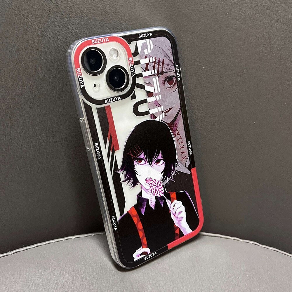 Holo Tokyo Ghoul Juzo Suzuya iPhone Case