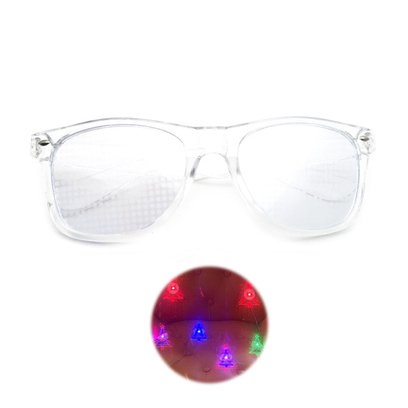 Diffraction 3D Rectangle Sunglasses