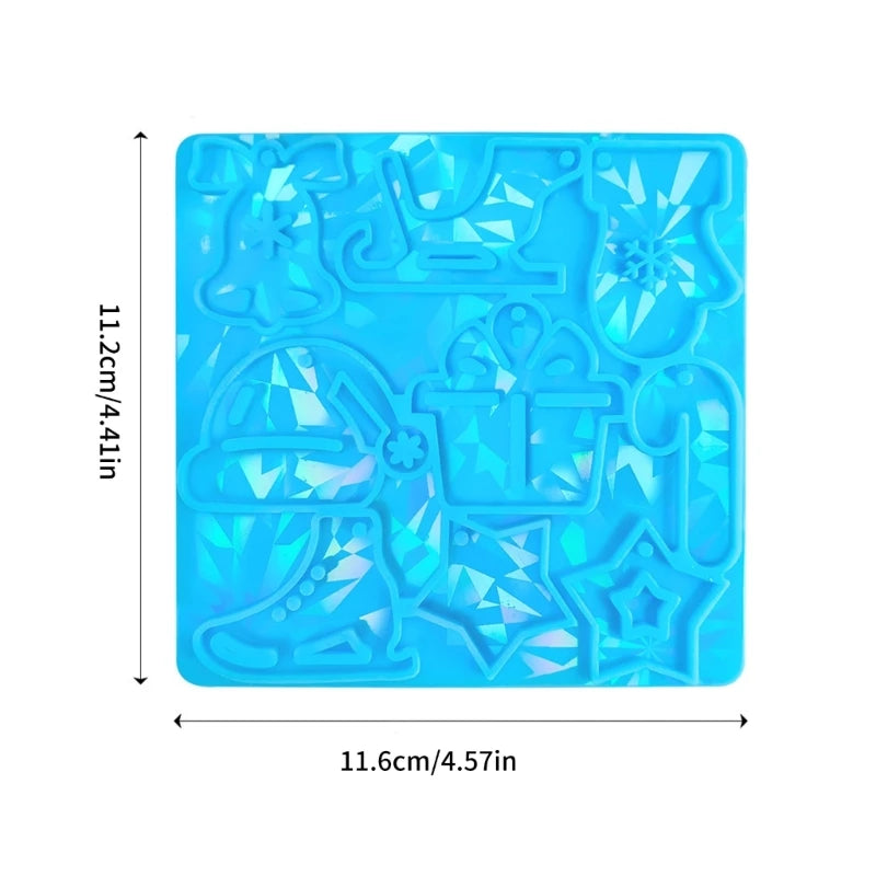 Holo Christmas Tree / Sled / Skates / Christmas Hat Molds