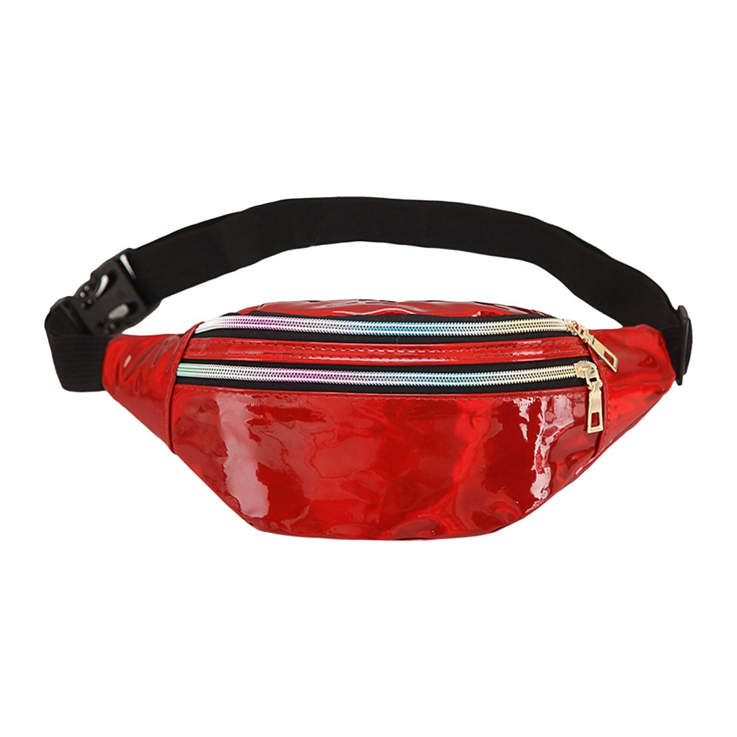 Holographic Fanny Pack / Beach Bum Zip Waist