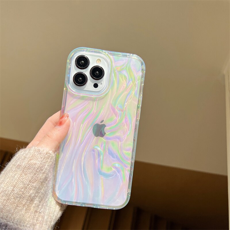 Holo 3D Shell Dazzling iPhone Case