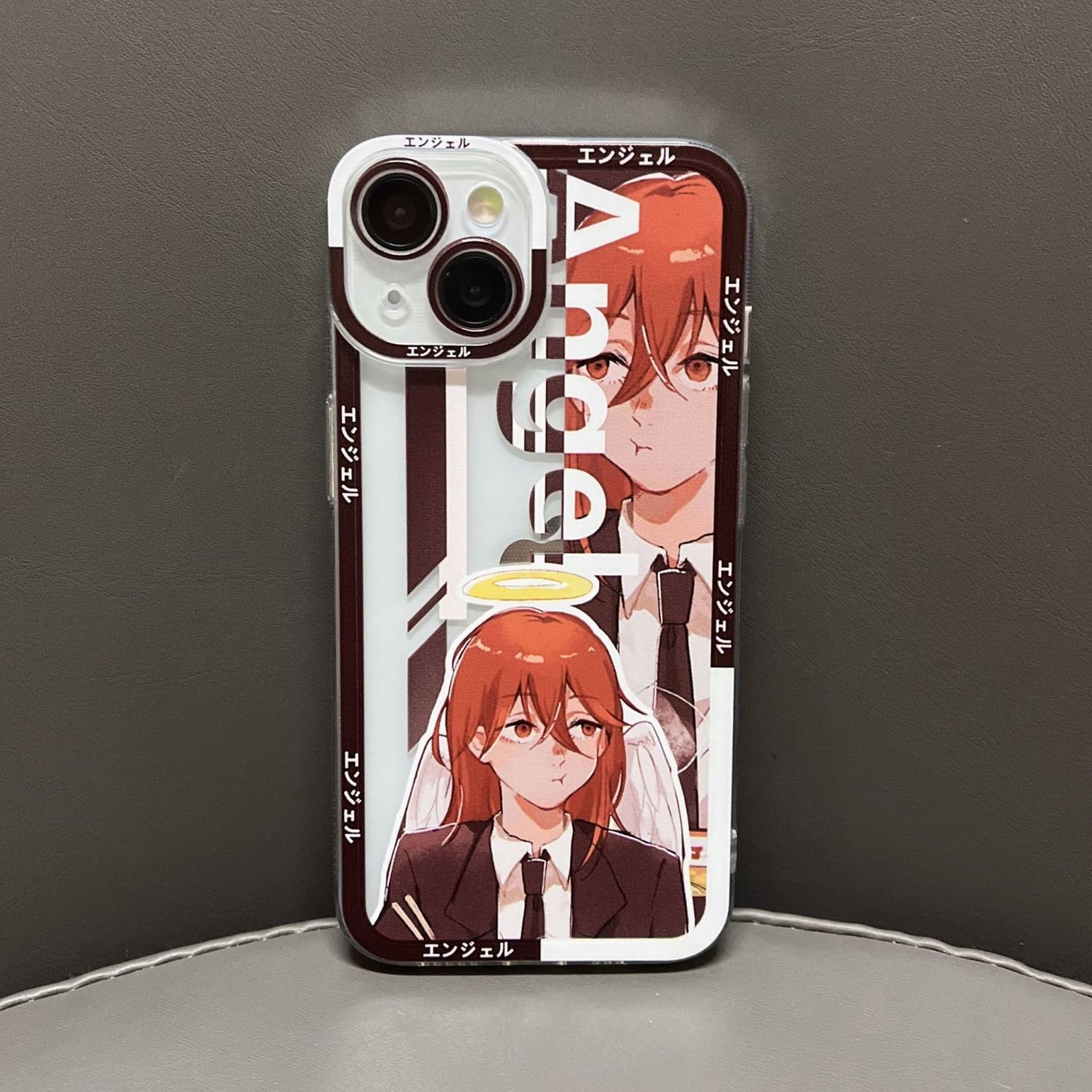 Holo Chainsaw Man iPhone Case