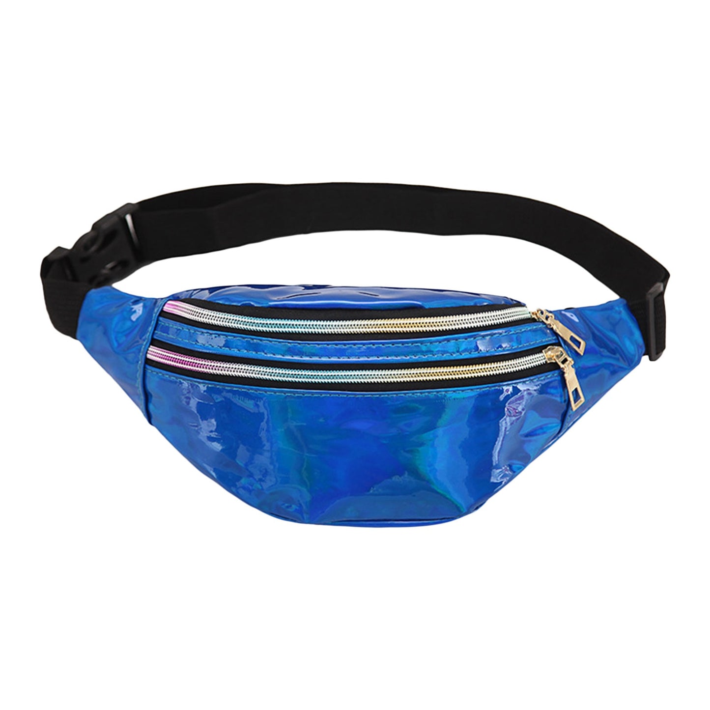 Holographic Fanny Pack / Beach Bum Zip Waist