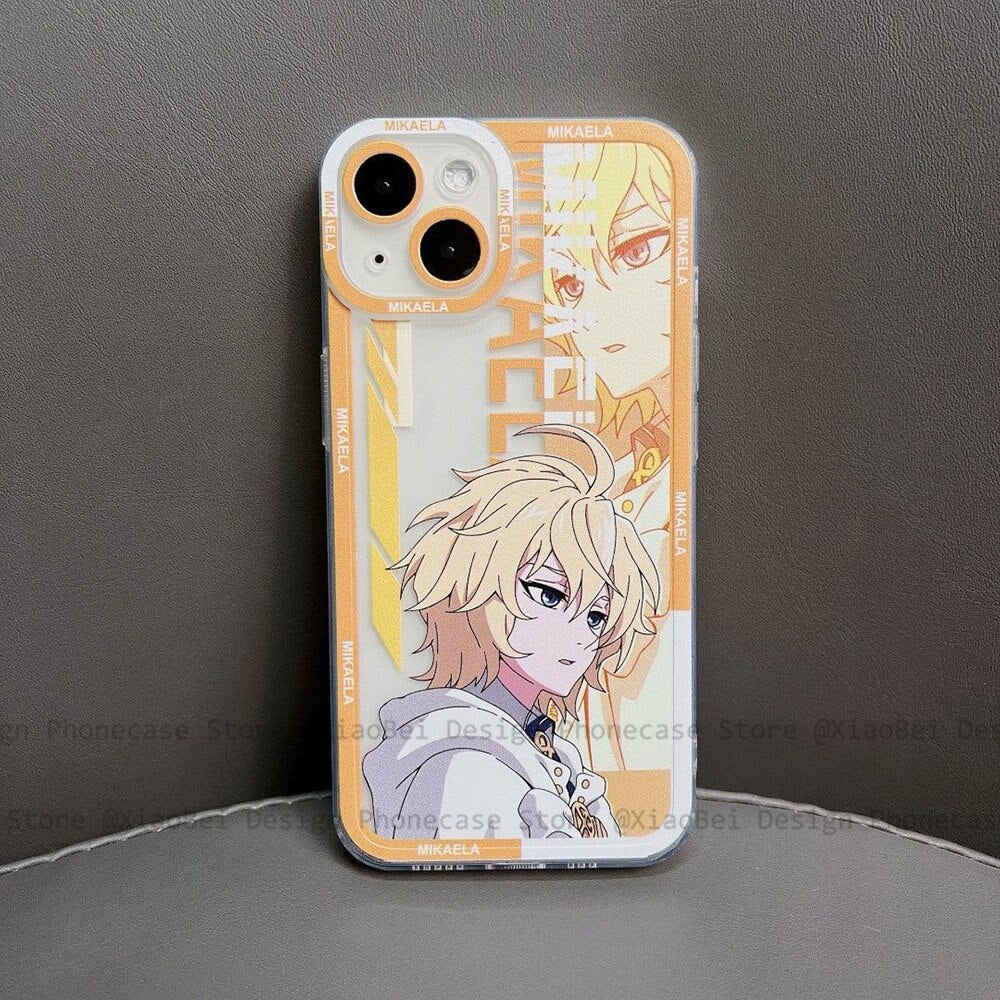 Holo Mikaela Hyakuya iPhone Case