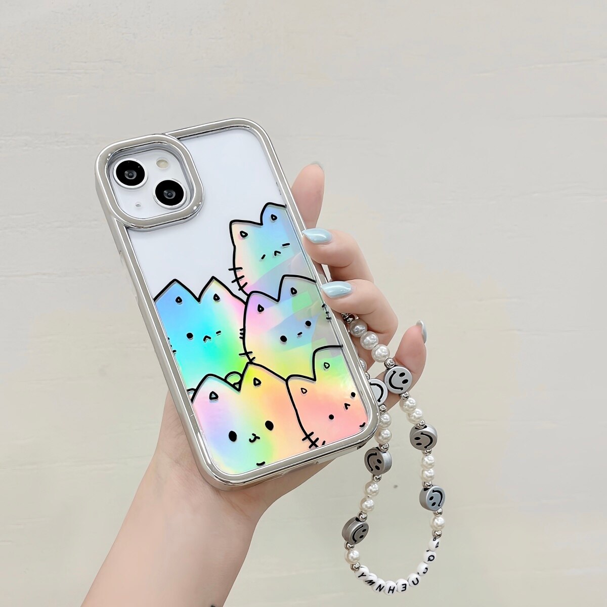 Holographic Cats iPhone Case