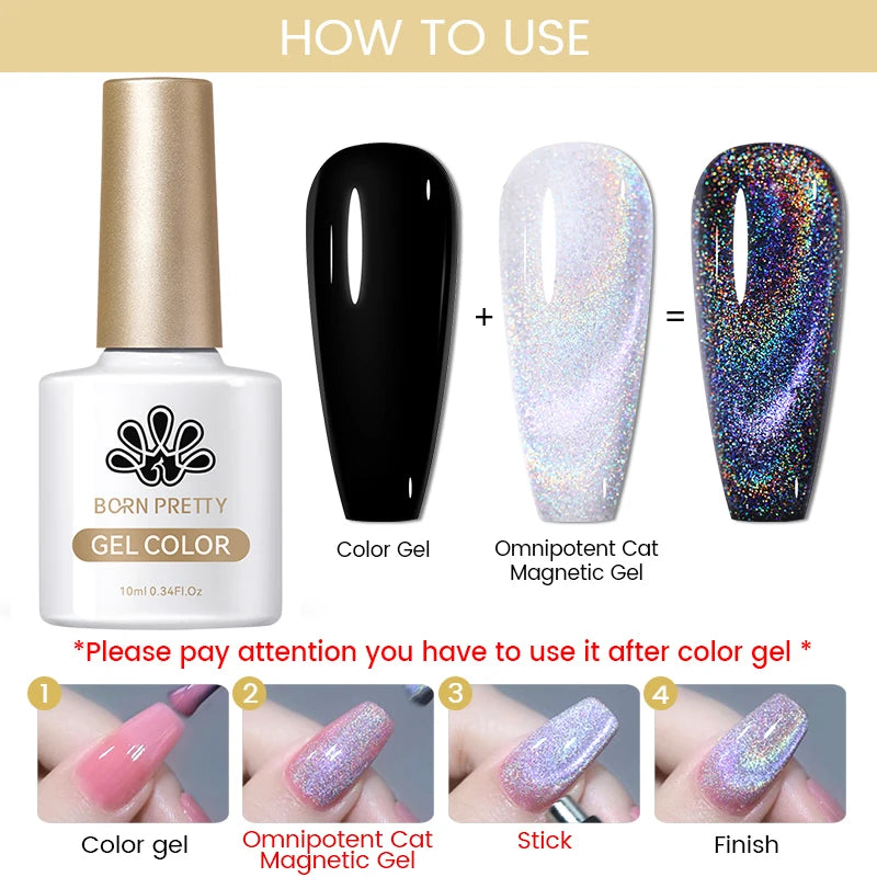 Holo 9D Cat Magnetic Gel Polish