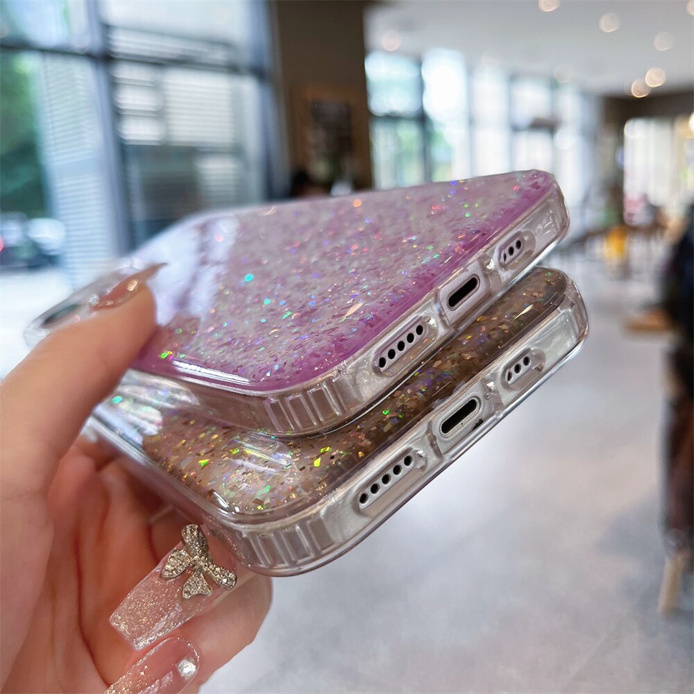 Holo Glitter iPhone Case