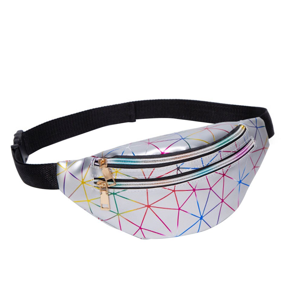 Holographic Fanny Pack / Beach Bum Zip Waist