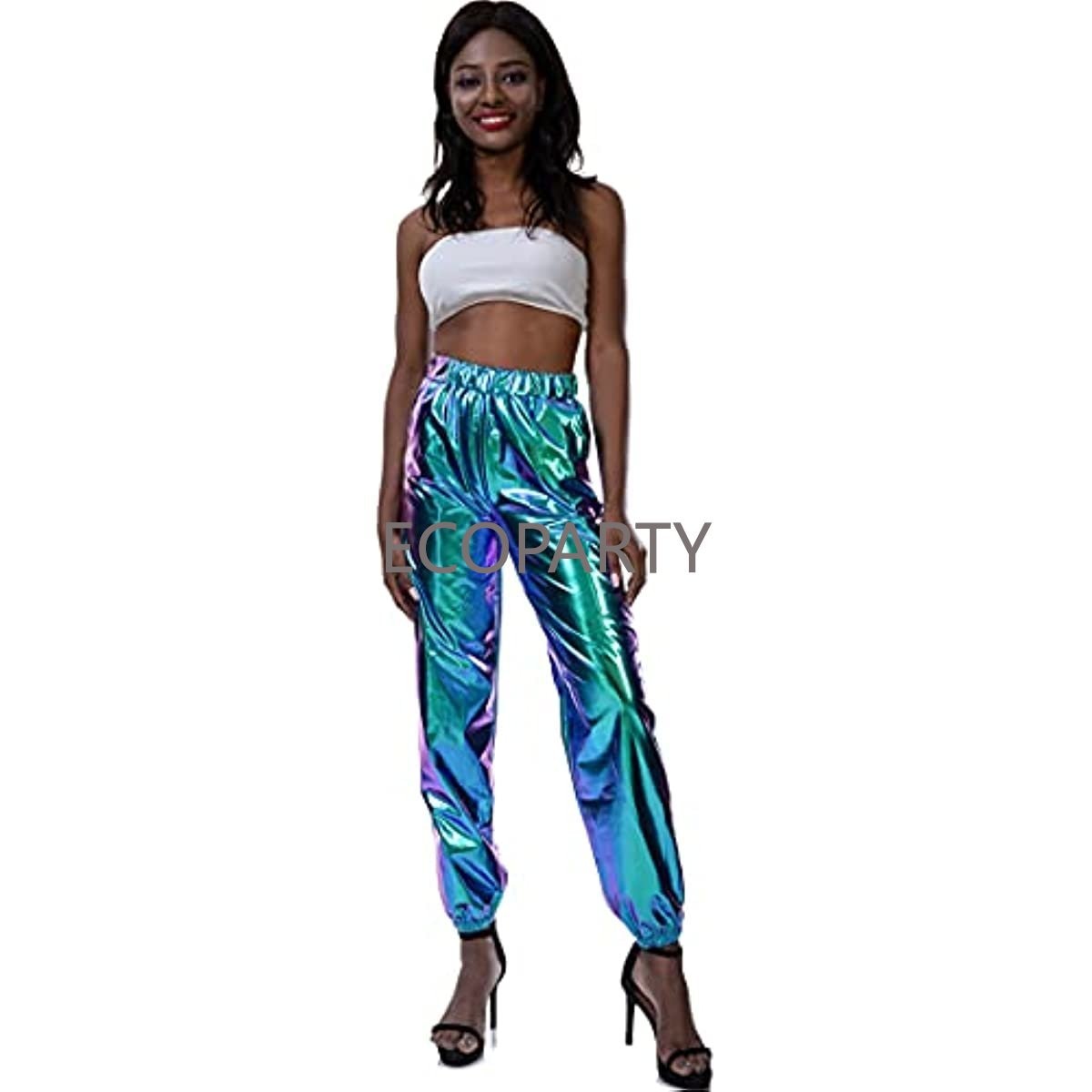 Holographic Disco Sweatpants