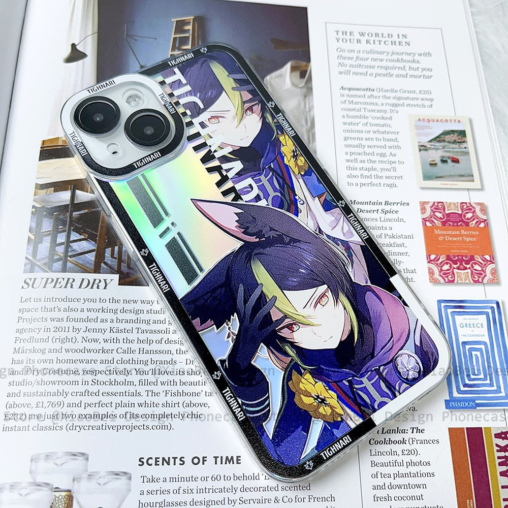 Holo Genshin Impact Tighnari iPhone Case