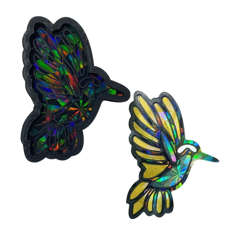 DIY Holo Hummingbird / Cow Keychain Silicone Mold