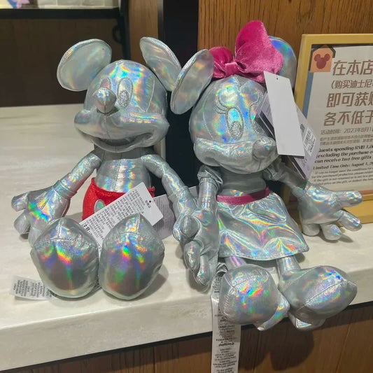 Disney Holo Mickey Mouse Minnie Mouse Plush Toys