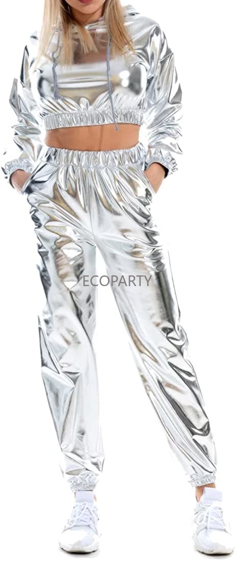 Holographic Disco Sweatpants