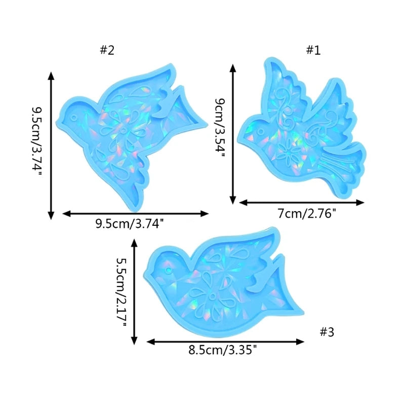 Holo Pigeon-Epoxy Resin Mold