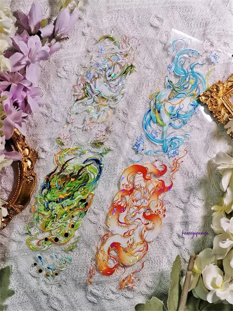 Phoenix Dragon PET Washi Tapes