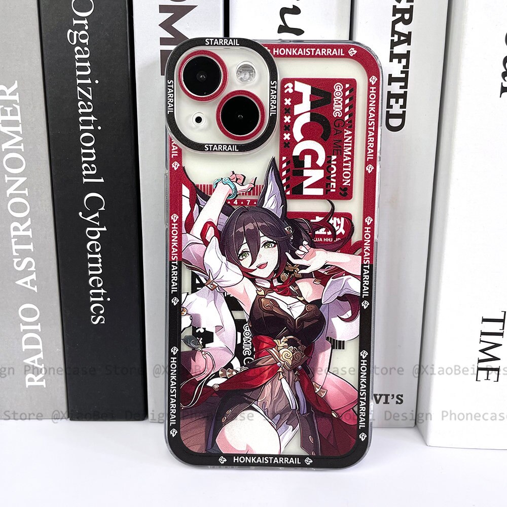 Holo Honkai Star Rail Tingyun iPhone Case