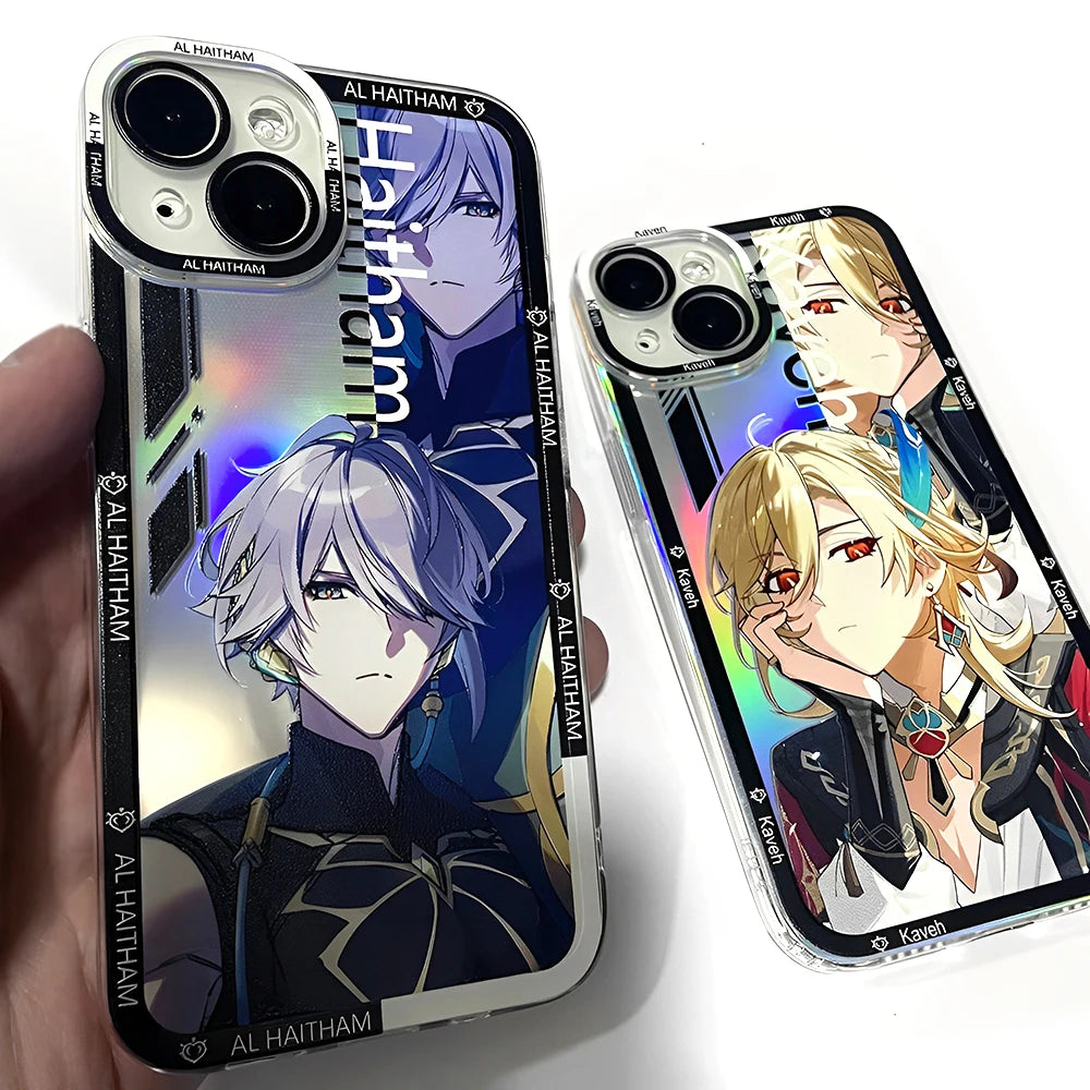 Fun Holo Genshin Impact  iPhone Case