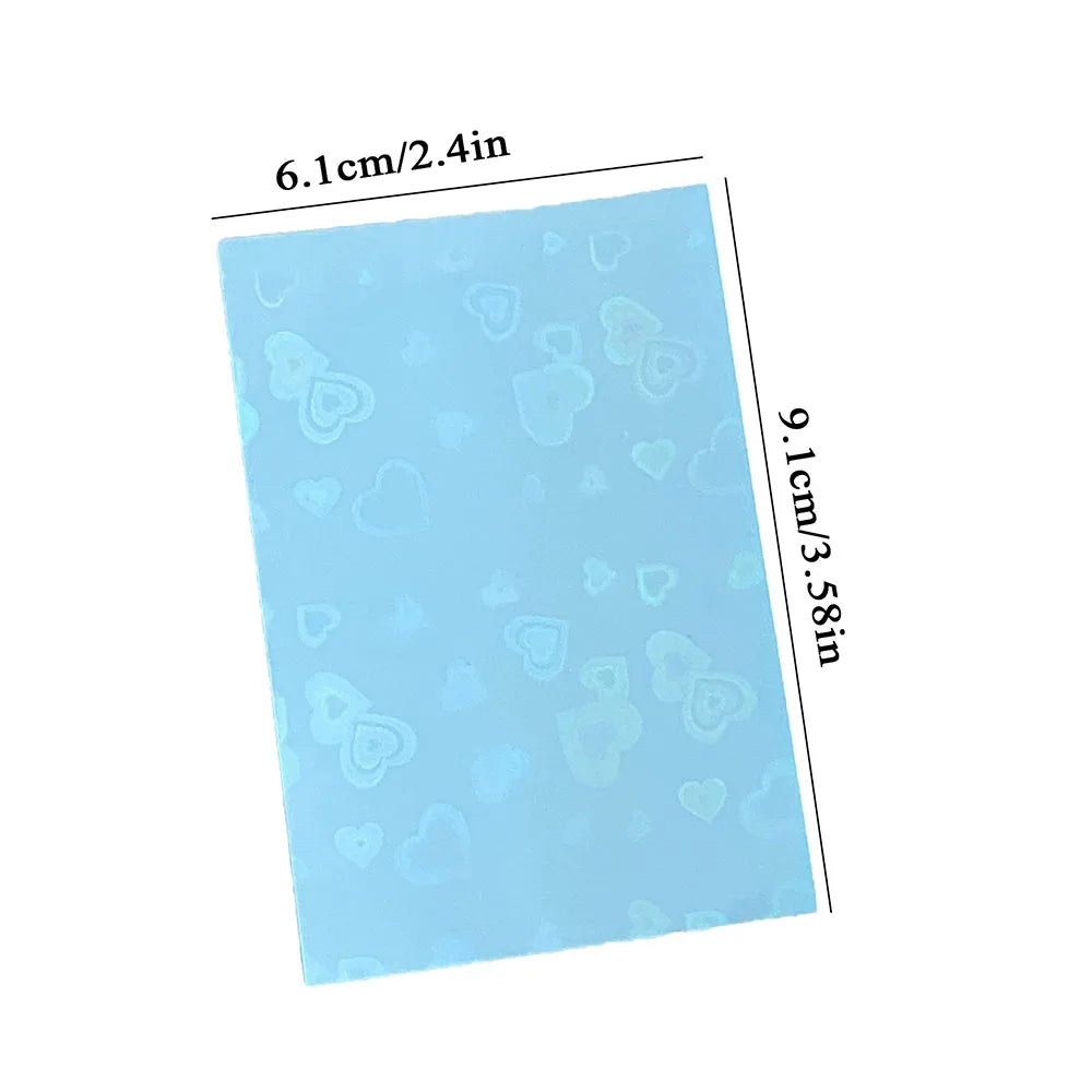 50pcs/pack Holo Card Holder 3 Inch Photocard Sleeves