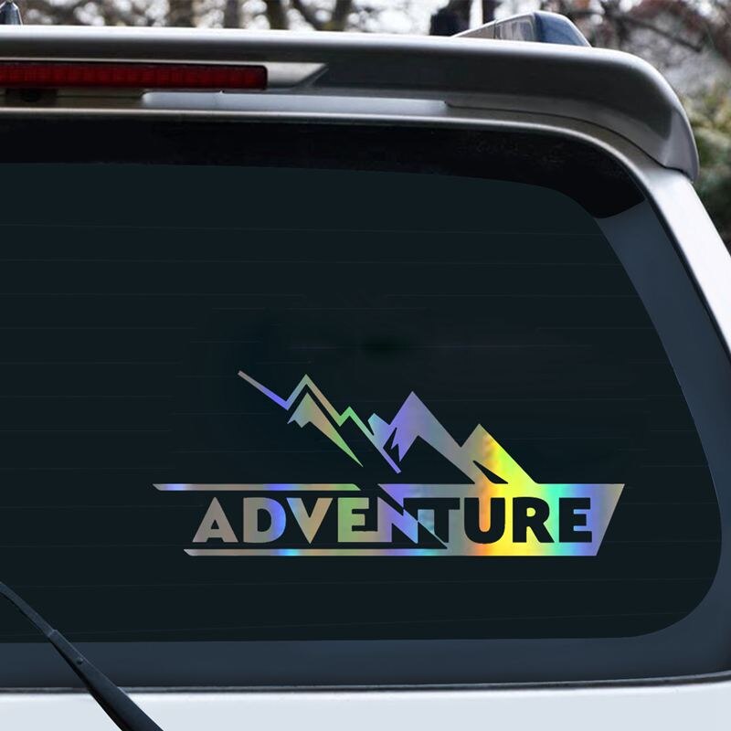 ADVENTURE Holo Vinyl Sticker