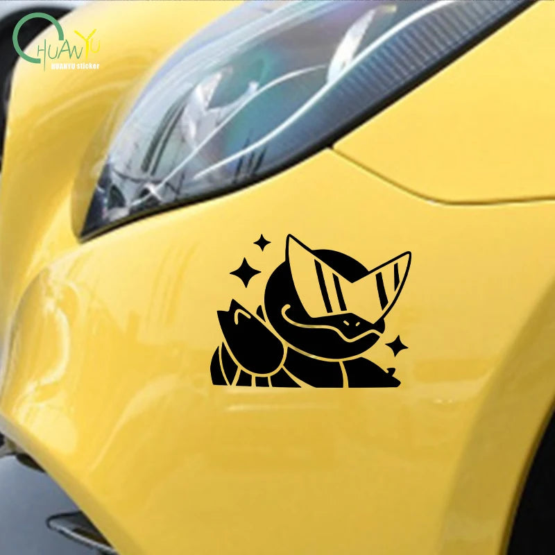 Cute Anime Car Decals Die Cut Vinyl Stickers