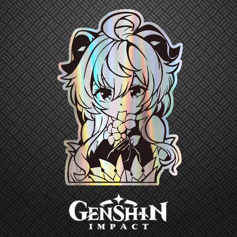 Genshin Impact Ganyu Kawaii Beast Girl Sticker