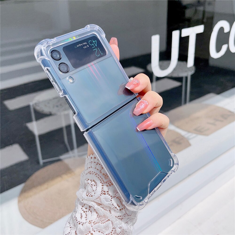 Holo Silicone Galaxy Z Flip Case