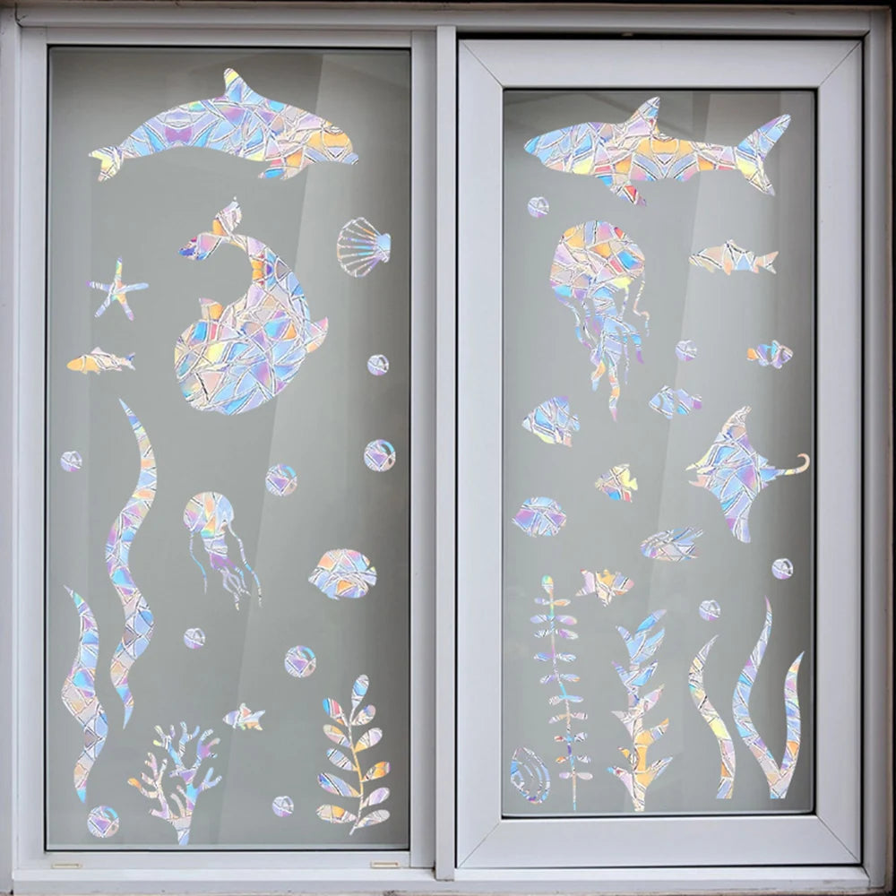 Marine Animals Sunshine Catcher Window Stickers ! :D