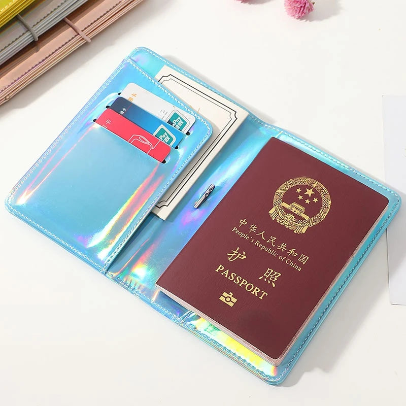 Holo Multifunctional Passport Cover Protector