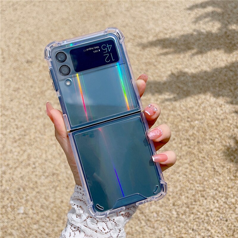 Holo Silicone Galaxy Z Flip Case