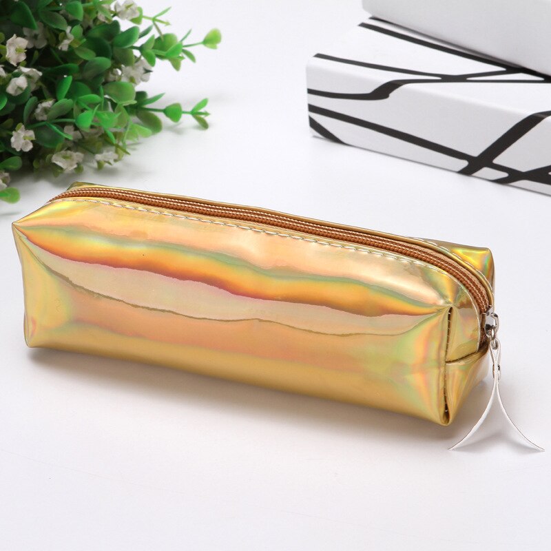 Holographic Zipper Pencil Bag