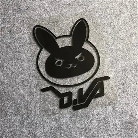 Overwatch Dva Logo Kawaii Rabbit Sticker